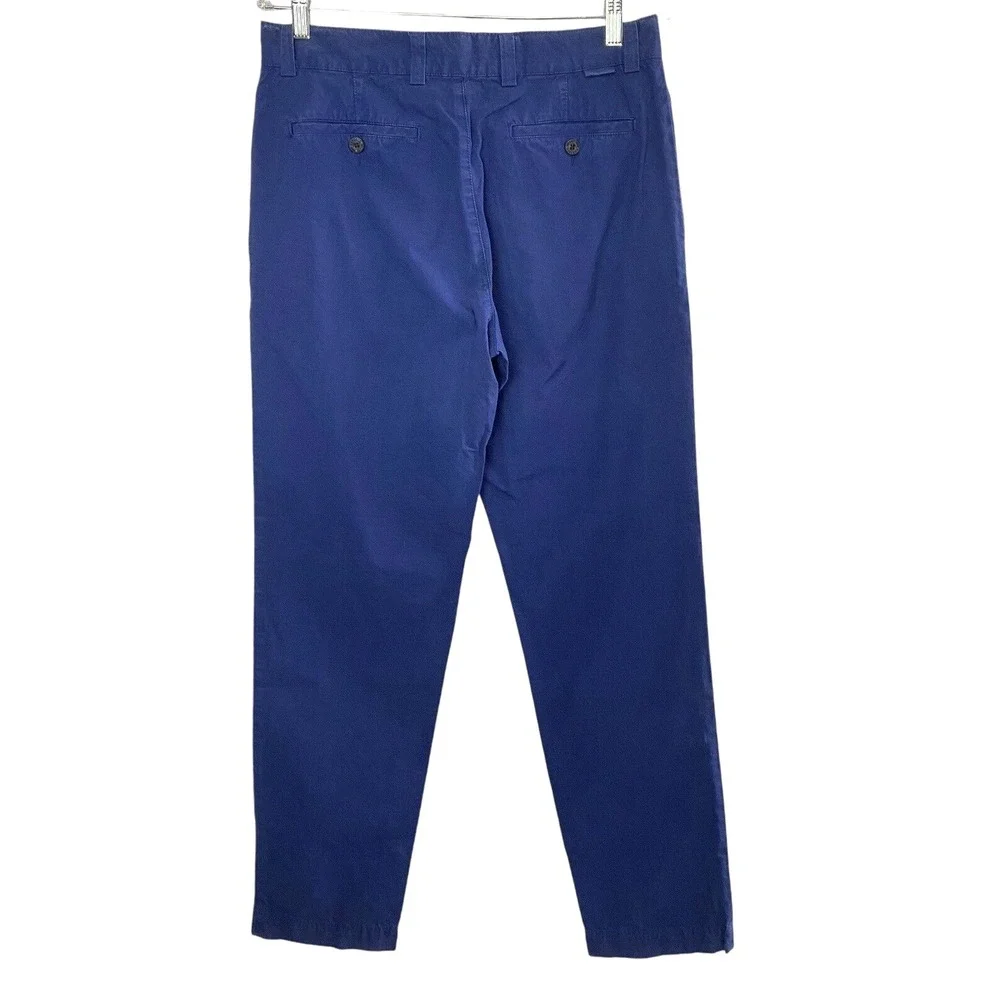 Vtg VERSACE‎ 90s Jeans Couture Ittierre Cotton Pants Sz 34/48 Navy Blue 64-10